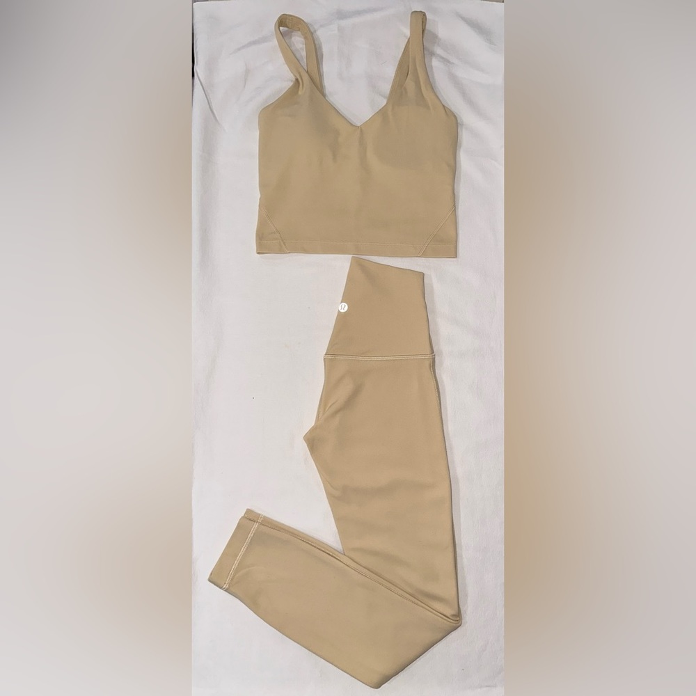 Lululemon Align Matching Set: Align High-Rise Leggings & Align Tank Top
